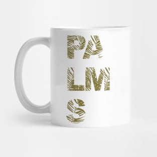 Palms Typo #redbubble #decor #buyart Mug